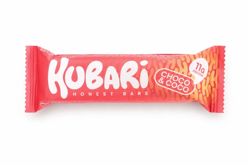 Barrita Kubari Choco & Coco de 50 g con 11 g de proteína