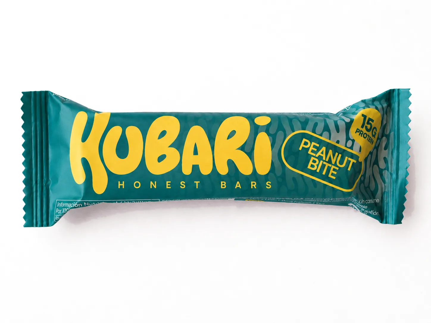 Barrita Kubari Peanut Bite de 50 g con 15 g de proteína